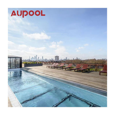 Piscinas personalizadas da Aupool Mural de estrutura acrílica Piscina grande para hotéis e ginásios