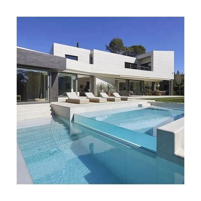 Limpar eficientemente grandes piscinas com a janela de piscina acrílica UV resistente da Aupool