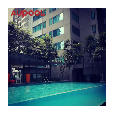 Painel acrílico de plástico durável de espessura de poço transparente fundido Pmma para piscina