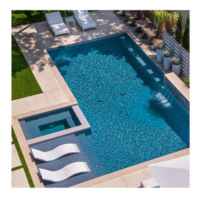 Folha de vidro acrílico de 50 mm personalizada de alta transmissão de luz para piscina e aquário
