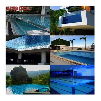 Folha de vidro acrílico transparente de luxo durável para piscinas e aquários de peixes