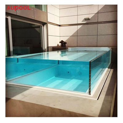Piscina acrílica de alta diafanalidade personalizada para spa e piscinas termostáticas