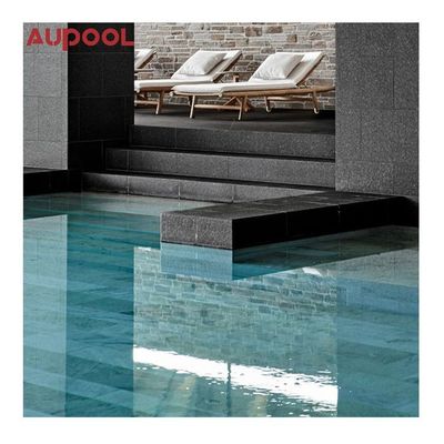 Container de piscina Folha de plexiglás acrílico para design de piscina infinita ao ar livre