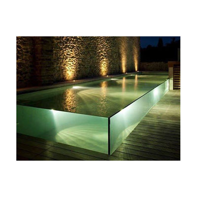 AUPOOL Fibra de vidro Cocktail Conchas de piscina para alta transmissão de luz 93% Piscinas modulares