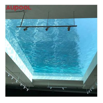 Decoração de fibra de vidro moída recipiente de natação infinito Piscina piscinas personalizadas