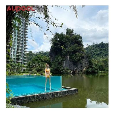 Formação interna e externa Estrutura de aço móvel Piscinas duráveis Tamanho personalizado