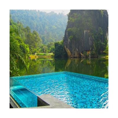 Superior Infinite Pool Estrutura de aço Prefabricado empilhados Pools Braced Design exclusivo