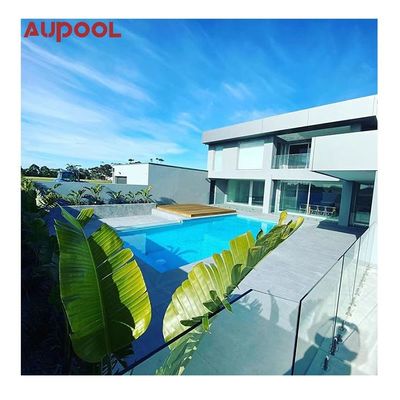 Instalação fácil Piscina Modular Prefabricada Parede Janela Piscina Acrílica para Design Moderno