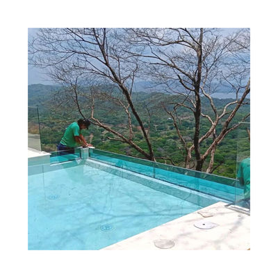 Piscina acrílica de quadro para tamanho personalizado em edifícios comerciais e residenciais