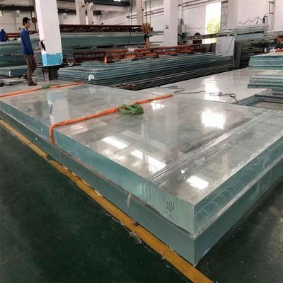 Piscina acrílica de quadro para tamanho personalizado em edifícios comerciais e residenciais