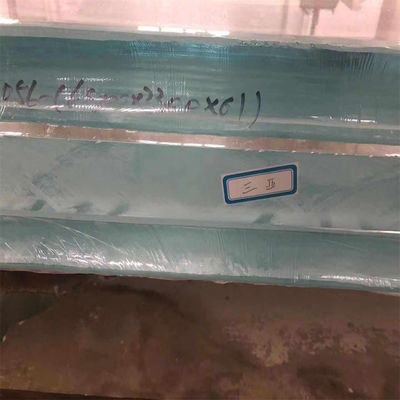 Venda direta de folha acrílica de aquário de peixe retangular personalizada para piscina interna