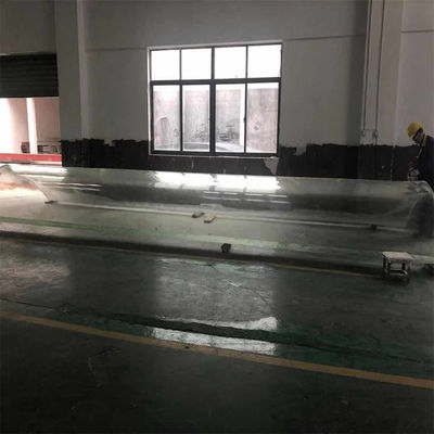 Fácil de instalar Alto brilho jardim lateral limpo acrílico infinito piscina de personalização