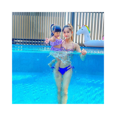 Piscinas personalizadas Piscinas acrílicas duráveis acima do solo com funcionalidade épica