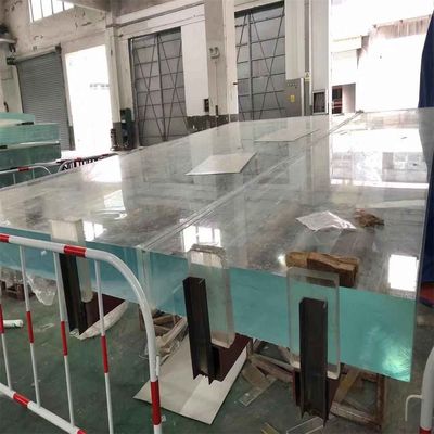 Temporada de natação AUPOOL Piscina acrílica transparente com janela e spa