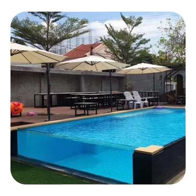 Equipamento de piscina de fibra de vidro Aupool Piscina contra corrente para piscinas transparentes