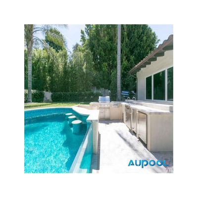 Piscinas fechadas de vidro com alta transmissão de luz