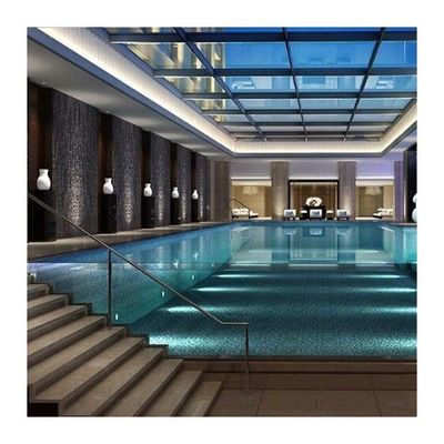 Piscina de acrílico transparente e versátil para a família