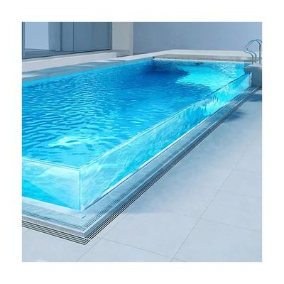 Piscina exterior de fibra de vidro Densidade 1,19-1,20 kg/cm3 Alta transmissão de luz 93%