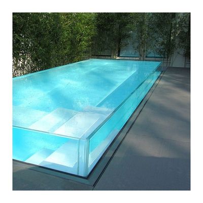 Piscina exterior de fibra de vidro Densidade 1,19-1,20 kg/cm3 Alta transmissão de luz 93%
