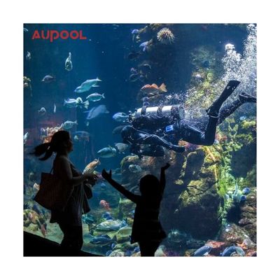 Folha de acrílico espessa e transparente para piscina
