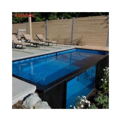 Piscina exterior e de mergulho com acrílico 100% puro de Lucite por Sublue Dive Pools