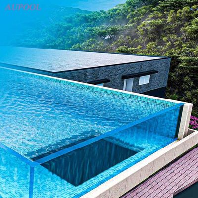Hotel Piscina Suspensa Janela de Acrílico Totalmente Transparente com Multidirecional
