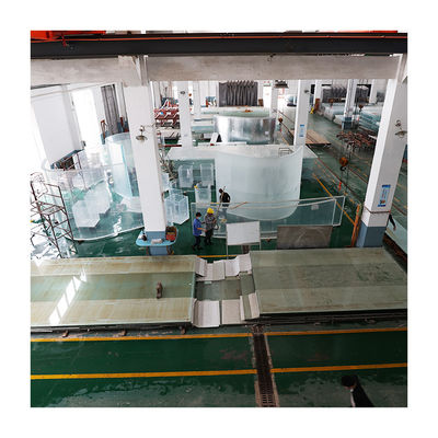 Lucite 30mm 950mm espessura vidro acrílico fundido transparente telhado painéis de janela para piscina villa