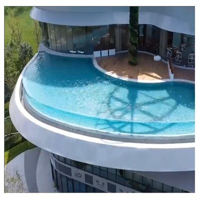 Piscina de acrílico Piscina de fundo juntada para casa de campo Jacuzzi e mais
